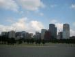 Part of downtown Tokyo from the main gate