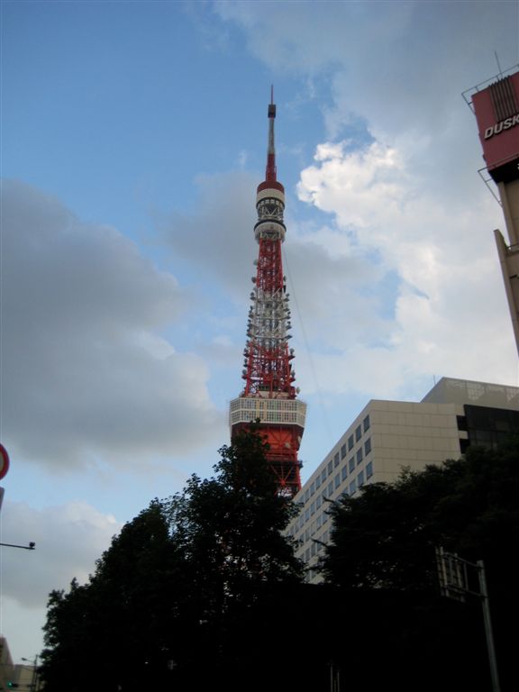 Heading to Tokyo tower