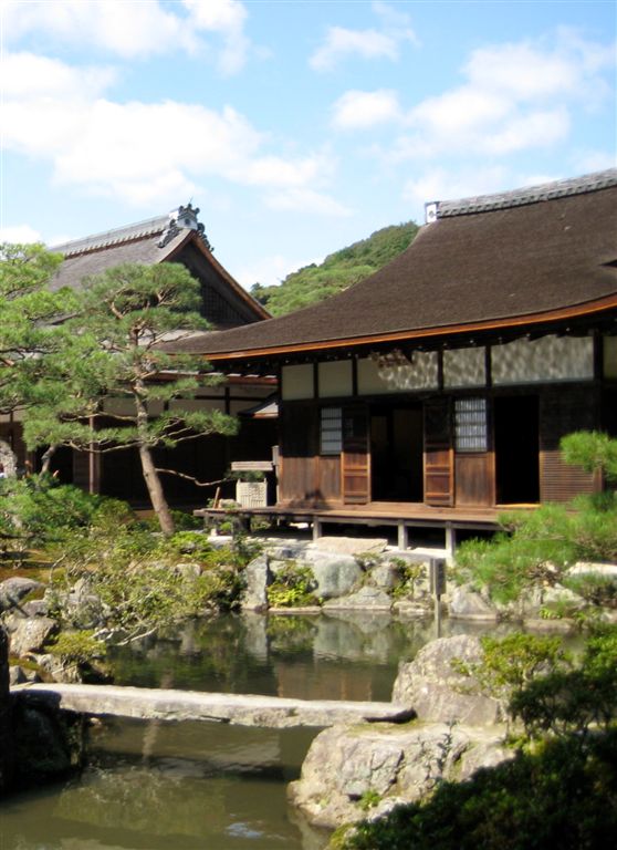 Buildings on temple grounds