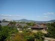 View of Kyoto and the grounds from atop the donjon