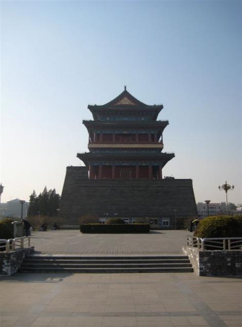Side of the Front Gate to Tiananmen Square