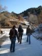 Walking to the wall with Dan & Es from England