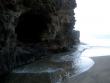 Small cool cave at the beach