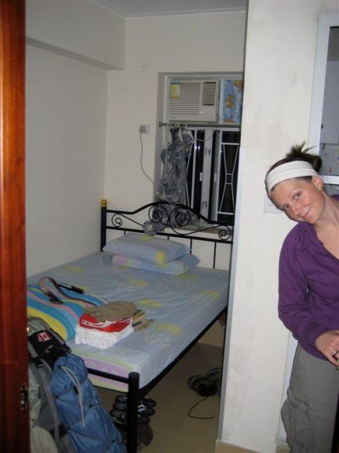 Our little hostel room