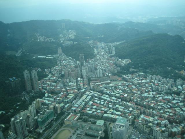 View from Taipei 101 - Southern Hills