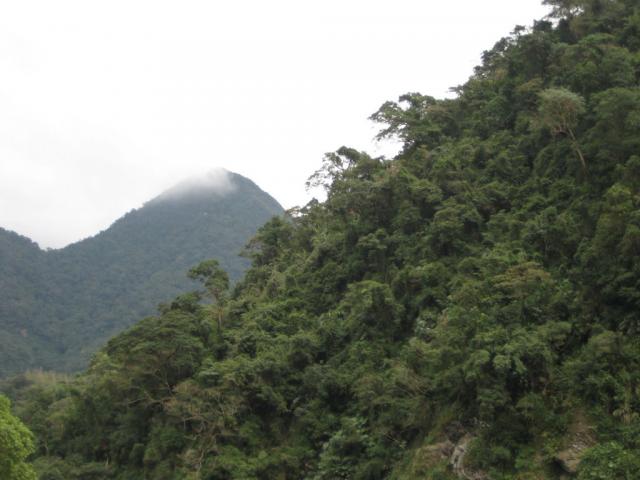 Beautiful hills around Wulai
