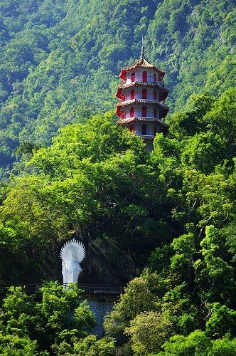 Pagoda near Tiensiang