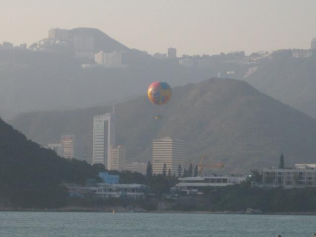 Hot Air Balloon at the entrance to Ocean Park