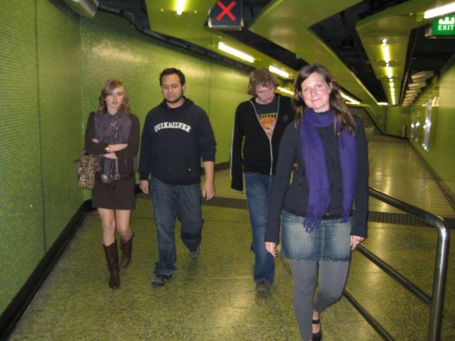 Back into the subway to head back to the hostel