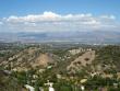 View of the San Fernando valley from Mulholland Drive