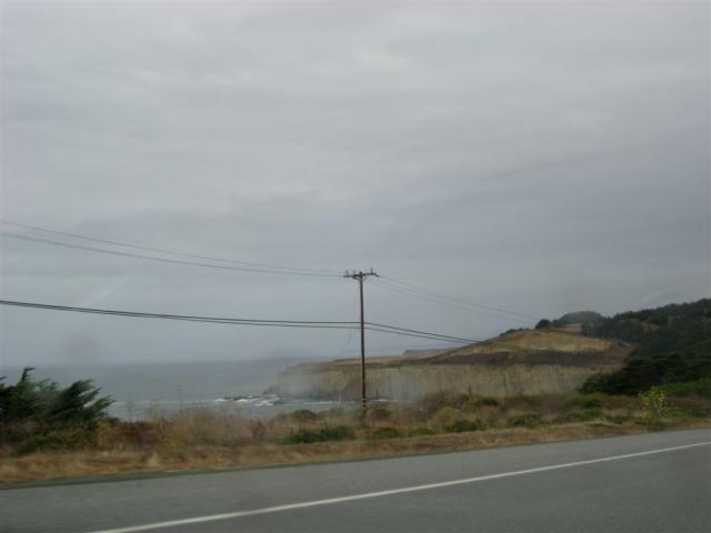 Cliffs, almost to San Fran