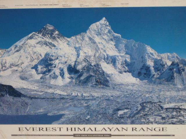 The hopeful view from Kala Patthar