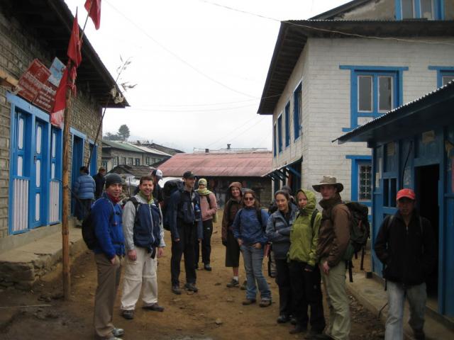 The group!  In Lukla