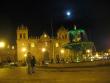 Plaza des Armas in Cusco at night