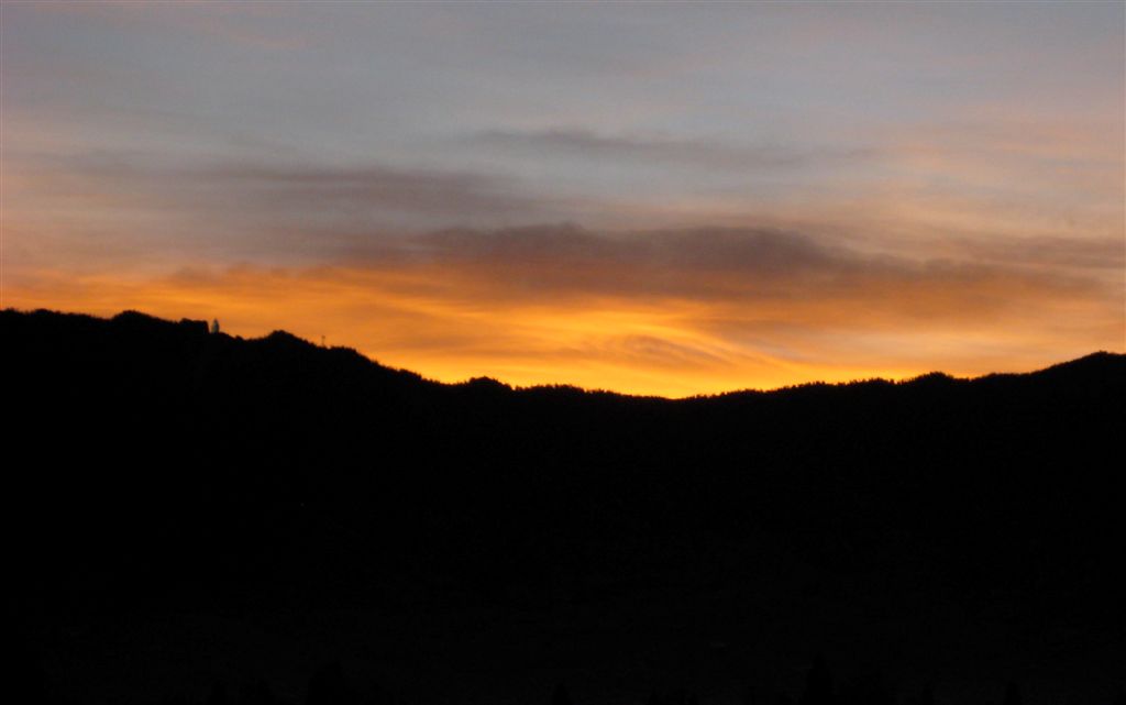 Sunrise in Butte, Montana