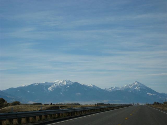 Beautiful drive south in Montana to Yellowstone