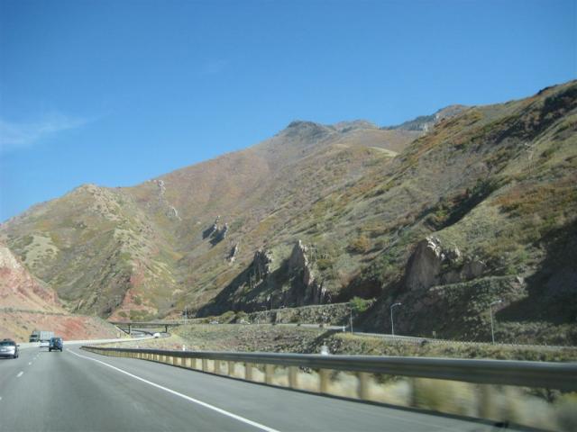 Heading east of Salt Lake City, into the mountains