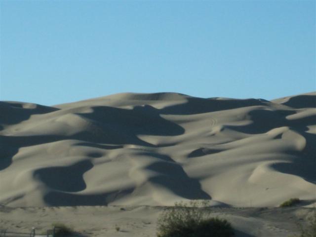 A brief desert in southeast California