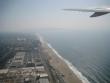 Flying out of LA! Looking down at Manhatten Beach.