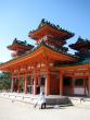 Heian Shrine gateway to the surrounding garden