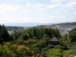 View of Ginkakuji Temple (Silver Pavilion) and Kyoto