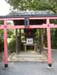 A shrine on the Ryoanji Temple grounds