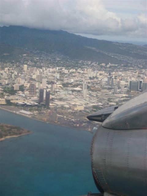 Leaving Honolulu